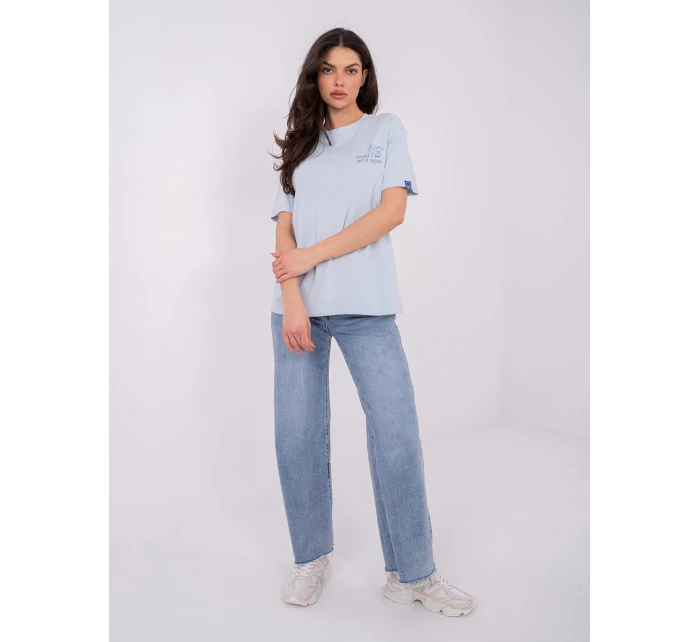 Tričko D12022M02842A světle modré Tričko D12022M02842A světle modré