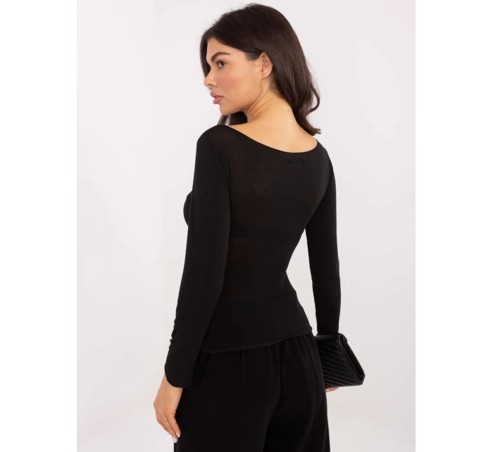 Bluzka IT BZ model 21755193 czarny - FPrice Bluzka IT BZ model 21755193 czarny - FPrice