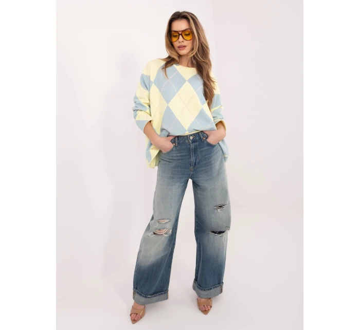 Bluzka IT BZ model 22020746 jasny żółty - FPrice Bluzka IT BZ model 22020746 jasny żółty - FPrice