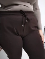 Spodnie dresowe RV DR model 21870771 ciemny brązowy - FPrice