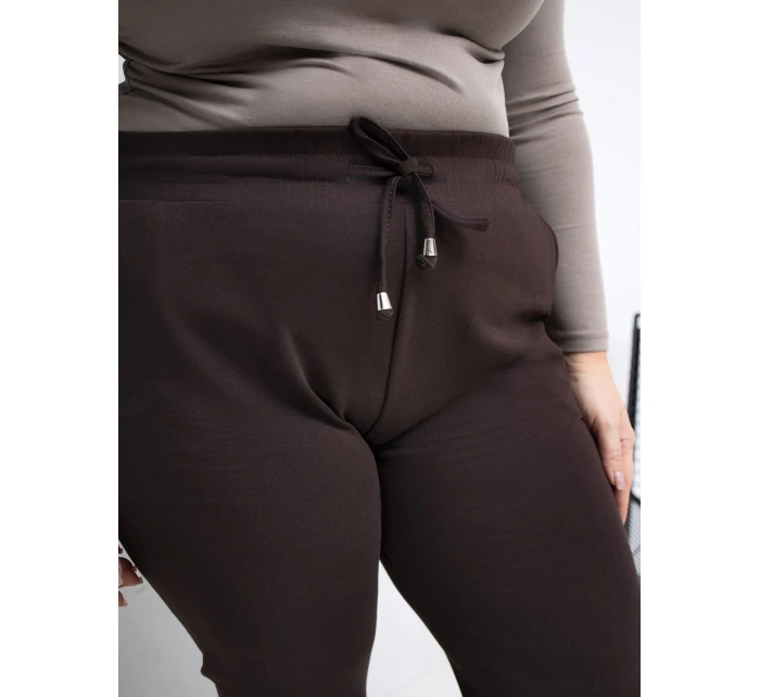 Spodnie dresowe RV DR model 21870771 ciemny brązowy - FPrice