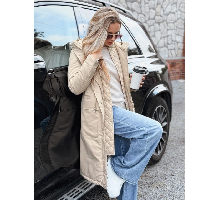 Dámská zimní bunda ISLA béžová FashionStreet TY3211