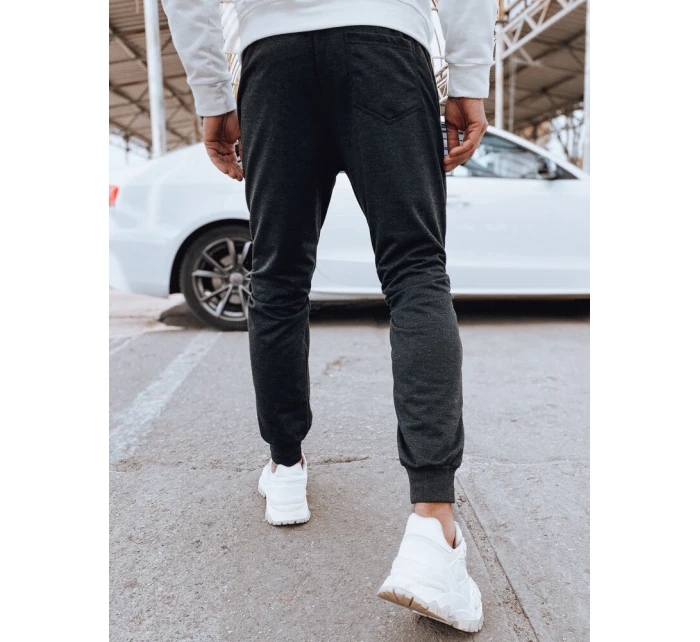 Pánské šedé tepláky FashionStreet UX4122 Pánské šedé tepláky FashionStreet UX4122