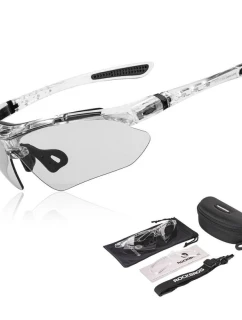 Sportovní brýle Rockbros 0089 silver polarised