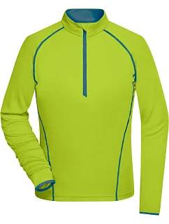 Daiber JN 497 Dámské funkční tričko s dlouhým rukávem 02.0497 bright yellow/bright blue