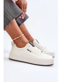 Dámské tenisky na platformě Big Star model 21654856 Bílé - Big Star Shoes
