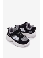 Dětské Sportovní Boty Tenisky Na Suchý Zip Černé Šedé model 21700780 - Boto Dětské Sportovní Boty Tenisky Na Suchý Zip Černé Šedé model 21700780 - Boto