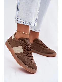 Dámské tenisky Big Star model 22100888 hnědé - Big Star Shoes