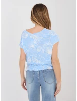 T shirt D12110M02646F jasny niebieski