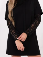 Sukienka MI SK model 21801867 czarny - FPrice Sukienka MI SK model 21801867 czarny - FPrice