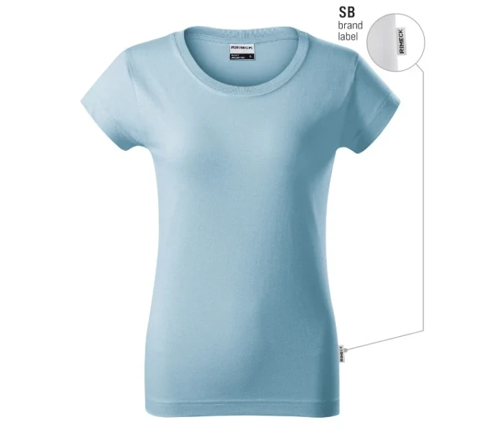 Resist tričko dámské nebesky modrá 15 (brand label)