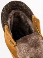 Dámské kožené traperky 37211C - Walkman shoes