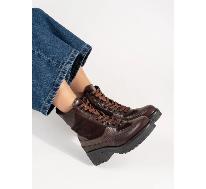 Luxusní dámské vínový kotníčkové boty Obcas Luxusní dámské vínový kotníčkové boty Obcas