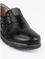 Módní  polobotky černé dámské platforma