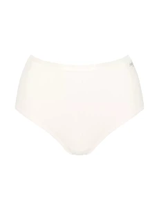 Dámské kalhotky GO Daily Cotton Highwaist - WHITE - bílé 00GZ - SLOGGI