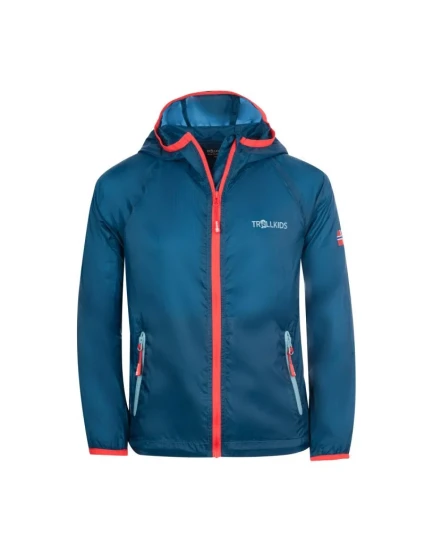 Trollkids Dětská běžecká bunda Fjell Jr 909-155