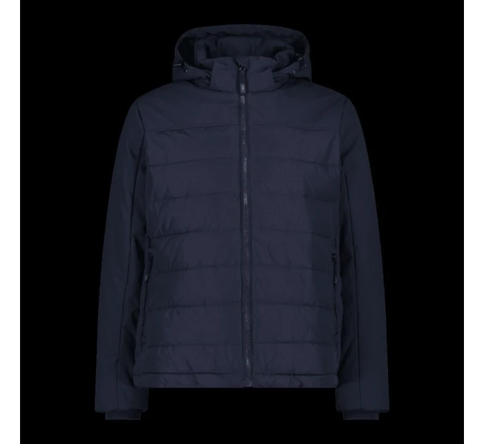 Pánská sportovní bunda s kapucí zateplená tmavě modrá model 21350619 pánské - CMP