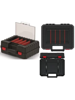 KUFR NA ELEKTRICKÉ NÁŘADÍ S ORGANIZÉREM SE 4 PŘIHRÁDKAMI HEAVY 40 KISTENBERG