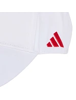 Dětská kšiltovka adidas FC Bayern Mnichov, bílá, KT3396 Dětská kšiltovka adidas FC Bayern Mnichov, bílá, KT3396