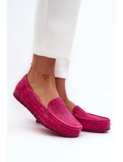 Dámské semišové mokasíny  model 21659556 - S.Barski