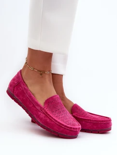 Dámské semišové mokasíny  model 21659556 - S.Barski