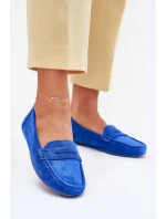 Dámské Velurové Mokasíny model 21701532 - Boto