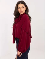 Koszula IT KS model 21795616 bordowy - FPrice Koszula IT KS model 21795616 bordowy - FPrice