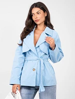 Kabát IT EN FL10069.65 světle modrý