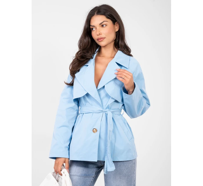 Kabát IT EN FL10069.65 světle modrý