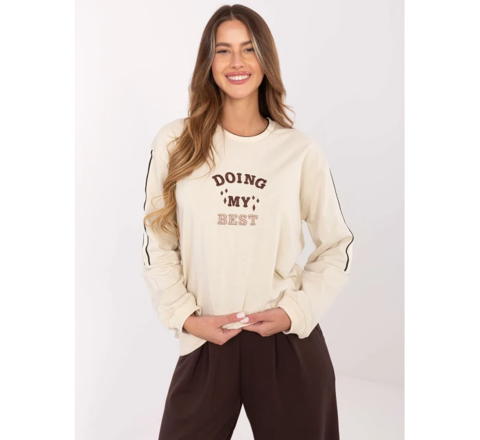 Bluza RV BL model 21480319 jasny beżowy - FPrice