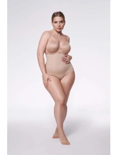 Figs 251 Basic High-Waish Panty Extra Natural - Julimex