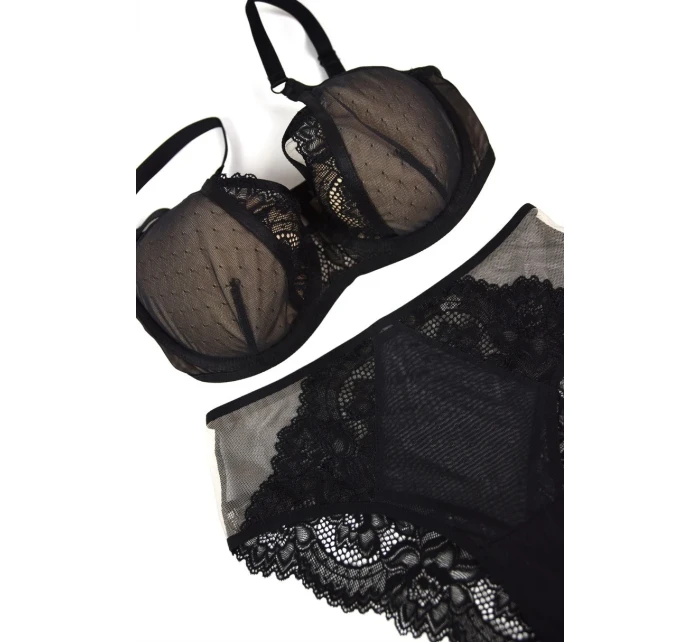 DOTS SEMI BRA 19187 BLACK