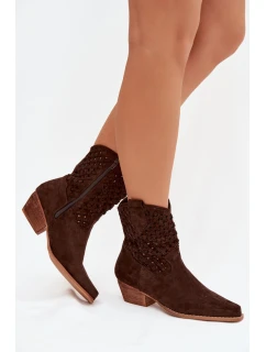 Boty na podpatku  model 223851 Step in style