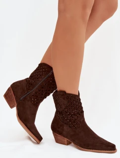 Boty na podpatku  model 223851 Step in style