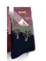 003 Dámské ponožky Angora model 21393568 3542 - WiK