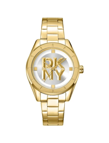 DKNY Chambers Midi Gold dámské hodinky DK1L016M0065 + BOX DKNY Chambers Midi Gold dámské hodinky DK1L016M0065 + BOX