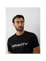 T-shirt slim z nadrukiem męskii 4F 4FRAW26TTSHM4667-20S T-shirt slim z nadrukiem męskii 4F 4FRAW26TTSHM4667-20S