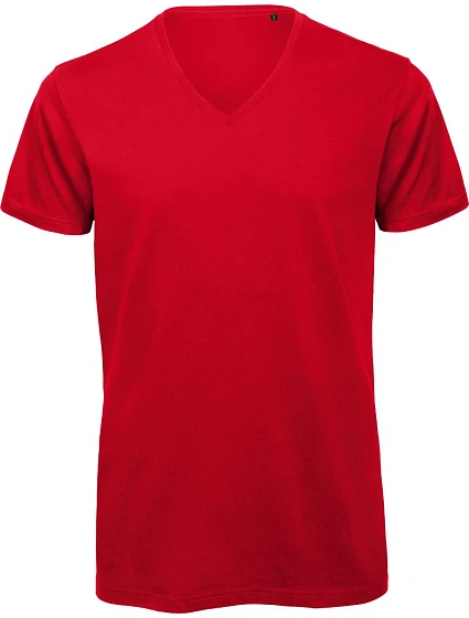 B&C Inspire V T /men_° Pánské tričko s výstřihem do V 01.TM44 red B&C Inspire V T /men_° Pánské tričko s výstřihem do V 01.TM44 red