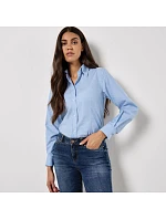 KK Pracovní halenka Oxford s dlouhým rukávem 43.X french navy model 22419816 - Kustom Kit KK Pracovní halenka Oxford s dlouhým rukávem 43.X french navy model 22419816 - Kustom Kit