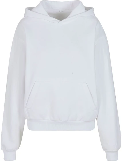Build your Brand BY 444 Dámská oversize mikina s kapucí "Loose Fit" 56.0444 white