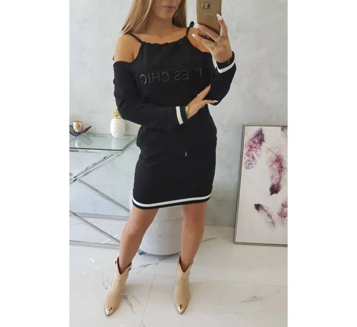 Šaty Tres Chic černé