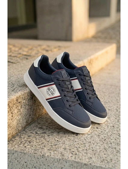 Pánské tenisky Big Star model 22046254 tmavě modré - Big Star Shoes