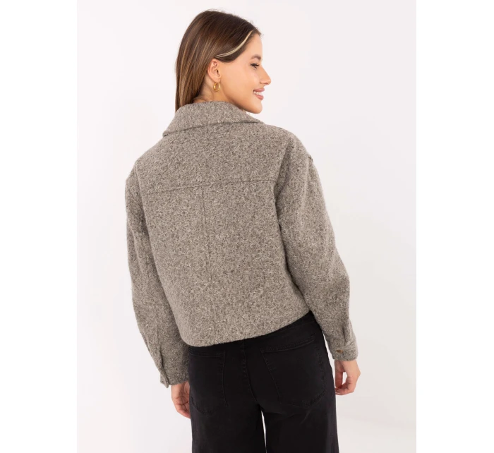 Bunda D46015XB43434A2 šedá