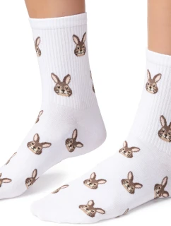 DÁMSKÉ VELIKONOČNÍ PONOŽKY 136