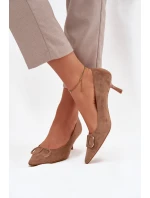 Lodičky na jehlovém podpatku model 220889 Step in style Lodičky na jehlovém podpatku model 220889 Step in style