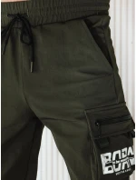 Pánské bojové kalhoty zelené FashionStreet UX4171
