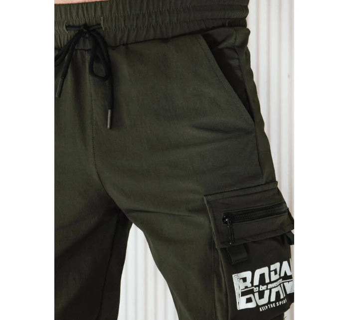 Pánské bojové kalhoty zelené FashionStreet UX4171