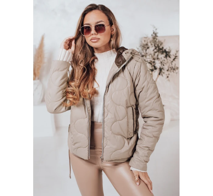 Dámská béžová bunda Dstreet model 21974710 - FashionStreet