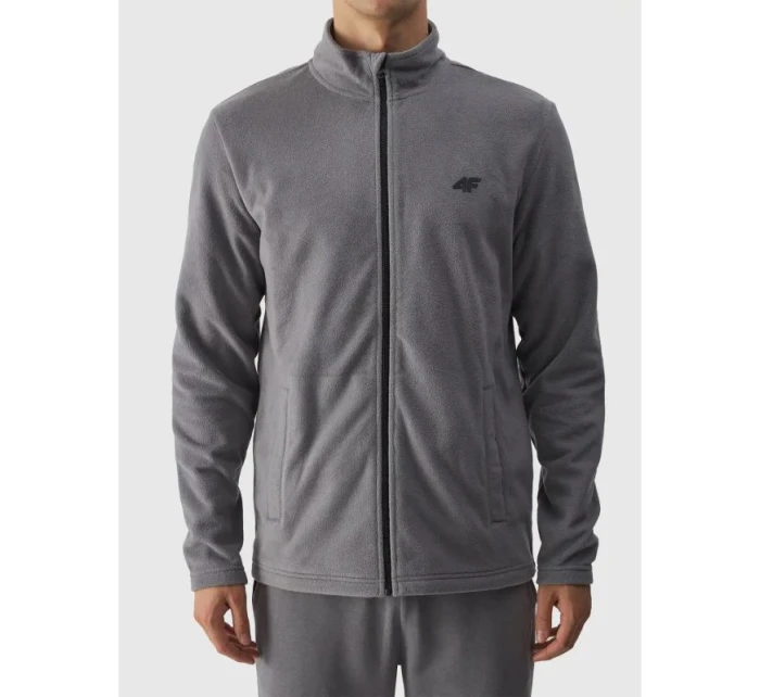 Fleecová mikina 4F M 4FWAW24TFLEM250-25S pánské Fleecová mikina 4F M 4FWAW24TFLEM250-25S pánské