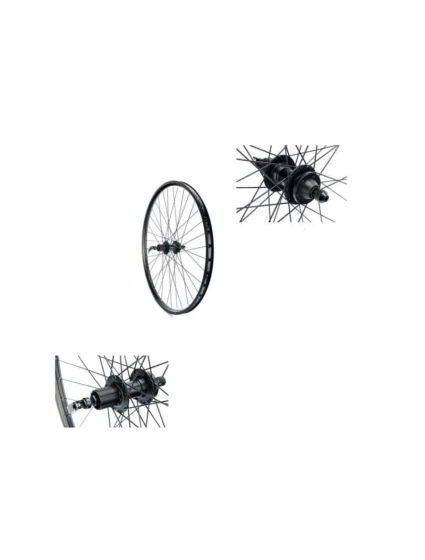 Kolo 26'' zadní kazeta zúžená 6 šroubů QR O-L/C